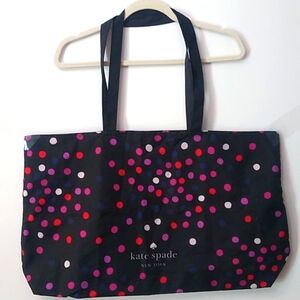 🎉HP🎉Kate Spade Confetti Polka Dot Shopper Tote